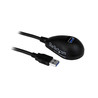5ft Black USB 3 Desktop Extension Cable