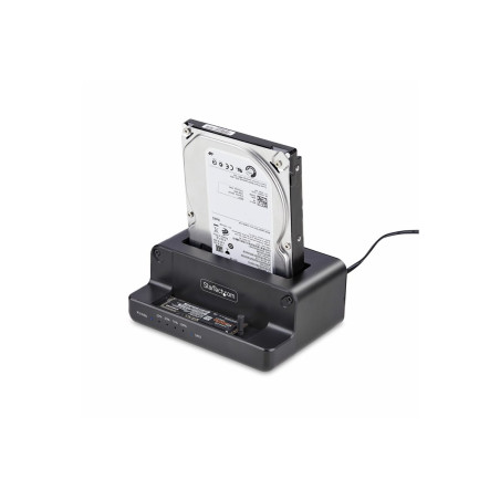 StarTech.com M.2 NVMe to 2.5/3.5" SATA Drive Duplicator, Dual Bay Clon