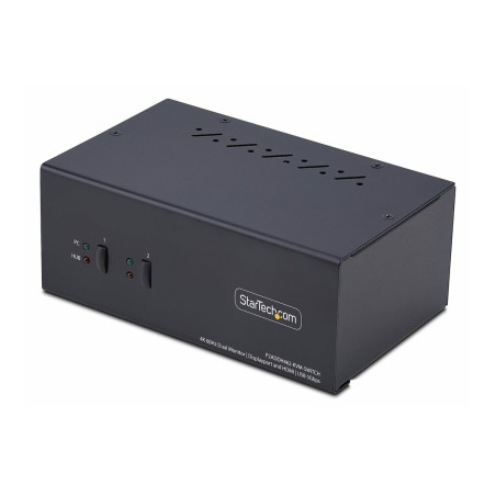 StarTech.com 2-Port Dual-Monitor DisplayPort en HDMI KVM Switch, 4K 60