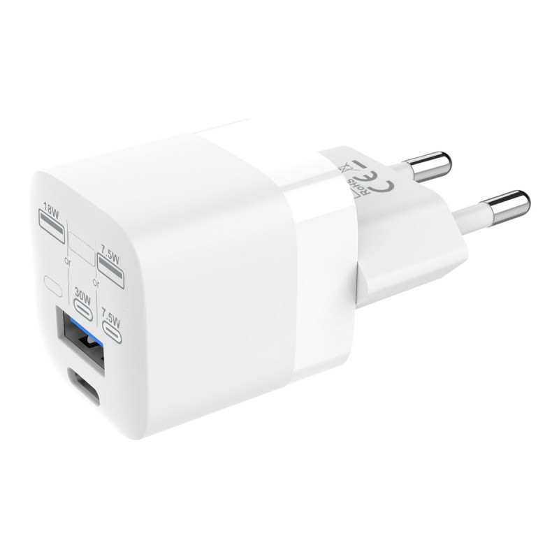 Cargador Rápido USB A y C con adaptador de Enchufe EU - de fábrica cer