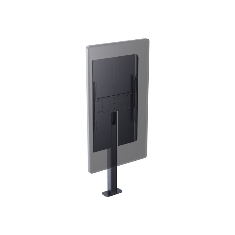 Soporte de suelo para pantallas de 55" a 85" - columna de aluminio de