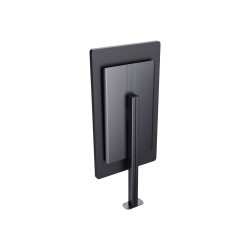 Soporte de suelo para pantallas de 55" a 85" - columna de aluminio de
