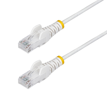 1.5m White Slim CAT6 Ethernet Cable