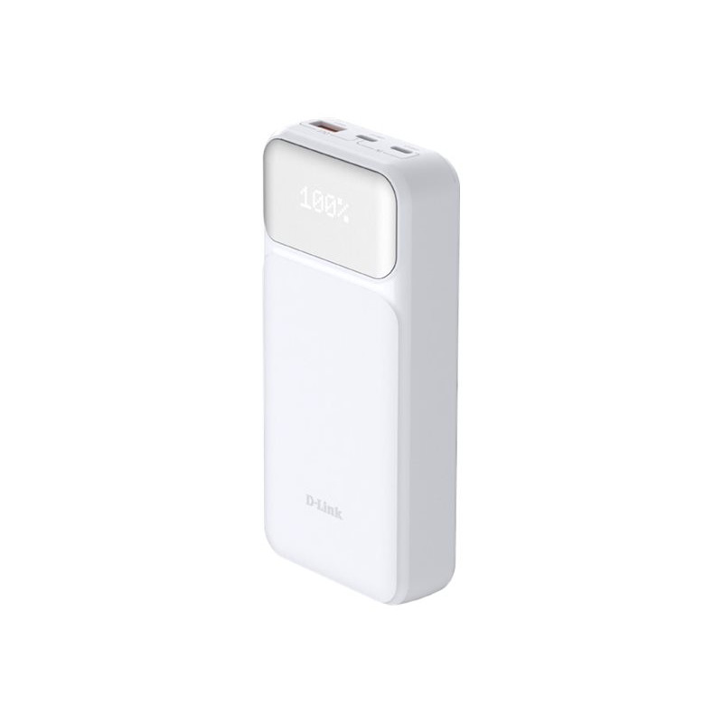 Powerbank 20000mAh D-Link DPP-201/ 65W/ Blanca
