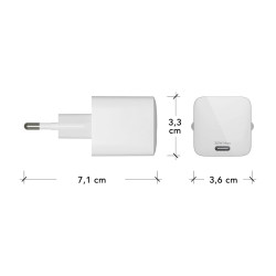 dbramante1928 re-charge - Adaptador de corriente - 30 vatios - PD, QC