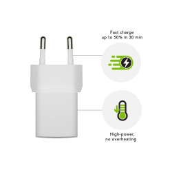 dbramante1928 re-charge - Adaptador de corriente - 20 vatios - PD (USB