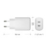dbramante1928 re-charge - Adaptador de corriente - 20 vatios - 3 A - P