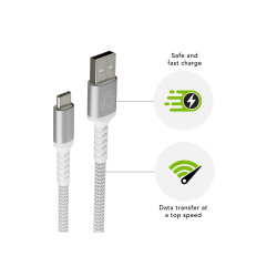 dbramante1928 re-charge - Cable USB - USB (M) a USB-C (M) - USB 2.0 -
