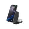 UltraCharge 25w Qi2 2in1 Magnetic Charger plus USB-C, Black
