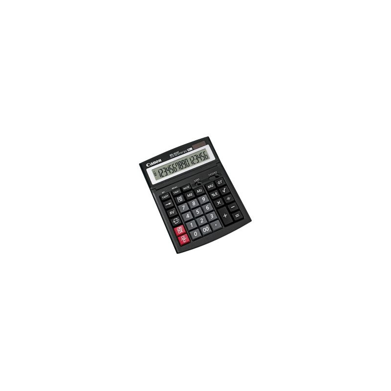 Canon WS-1610T - Calculadora de sobremesa - 16 dígitos - panel solar,