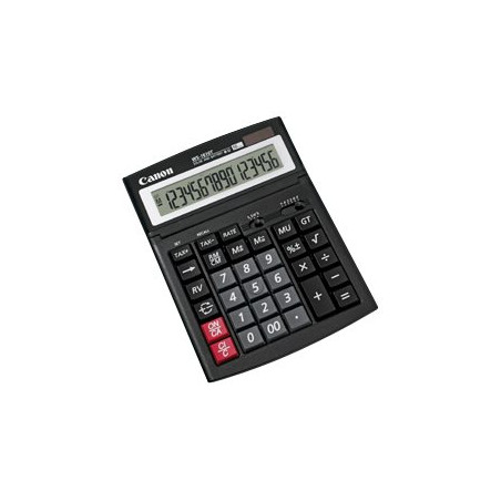 Canon WS-1610T - Calculadora de sobremesa - 16 dígitos - panel solar,