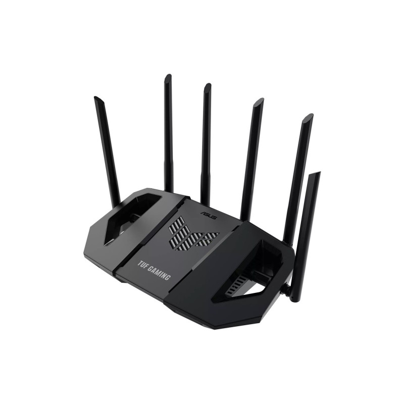ASUS TUF Gaming BE6500 - Enrutador inalámbrico conmutador de 4 puertos