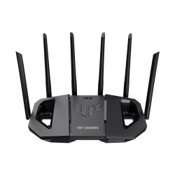 ASUS TUF Gaming BE6500 - Enrutador inalámbrico conmutador de 4 puertos
