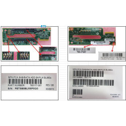 SAS/SATA hard drive back