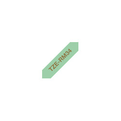 Tape/12mm gold on mint green