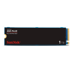 SanDisk SSD PLUS - SSD - 1 TB - interno - M.2 2280 - PCIe 3.0 (NVMe)