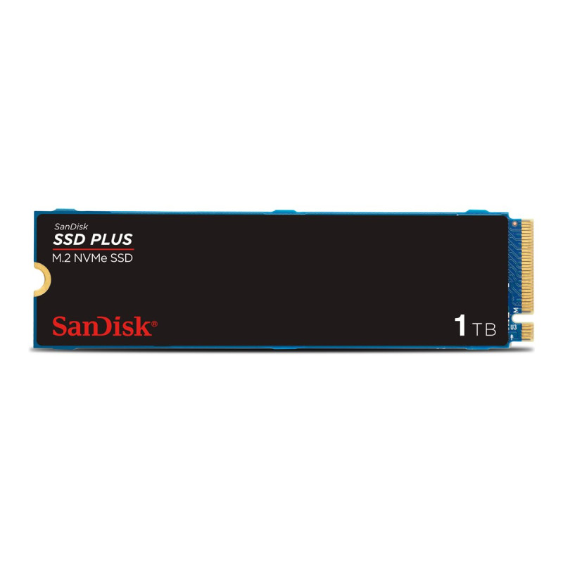 SanDisk SSD PLUS - SSD - 1 TB - interno - M.2 2280 - PCIe 3.0 (NVMe)
