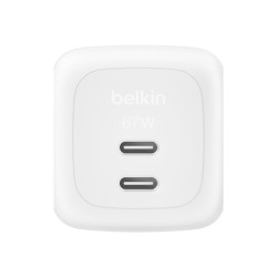 Belkin - Adaptador de corriente - GaN - 67 vatios - Fast Charge, PD 3.