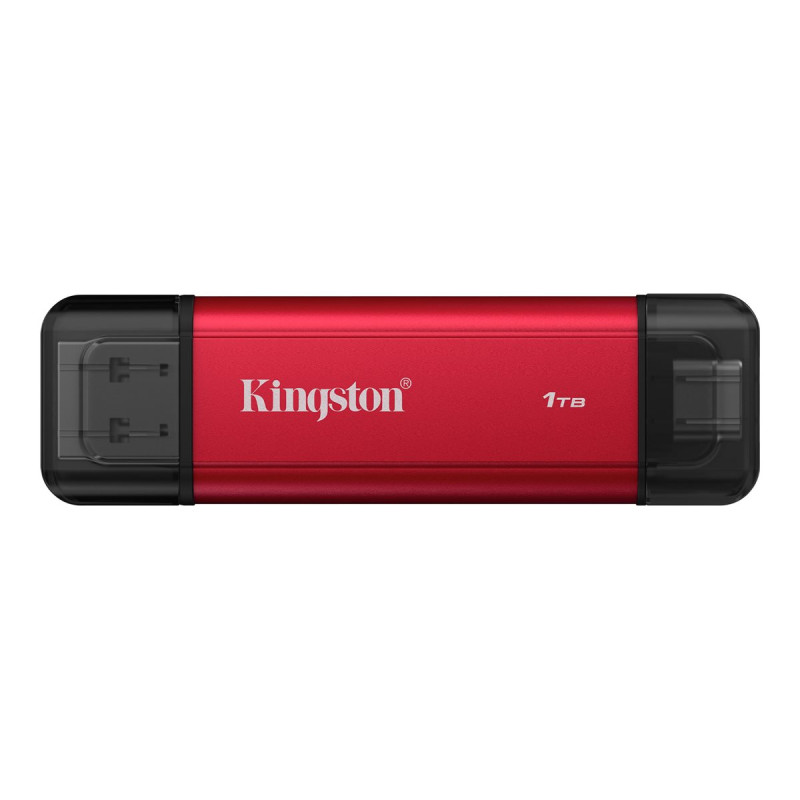 Disco Externo SSD Kingston Dual Portable SSD 1TB/ USB Tipo-C y USB 3.2