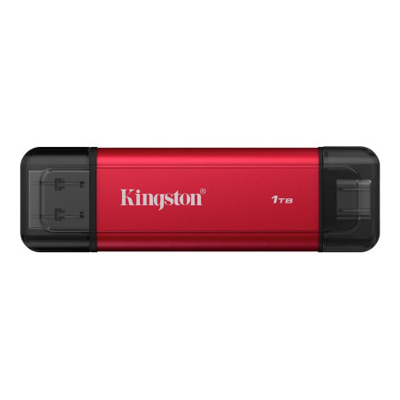 Disco Externo SSD Kingston Dual Portable SSD 1TB/ USB Tipo-C y USB 3.2