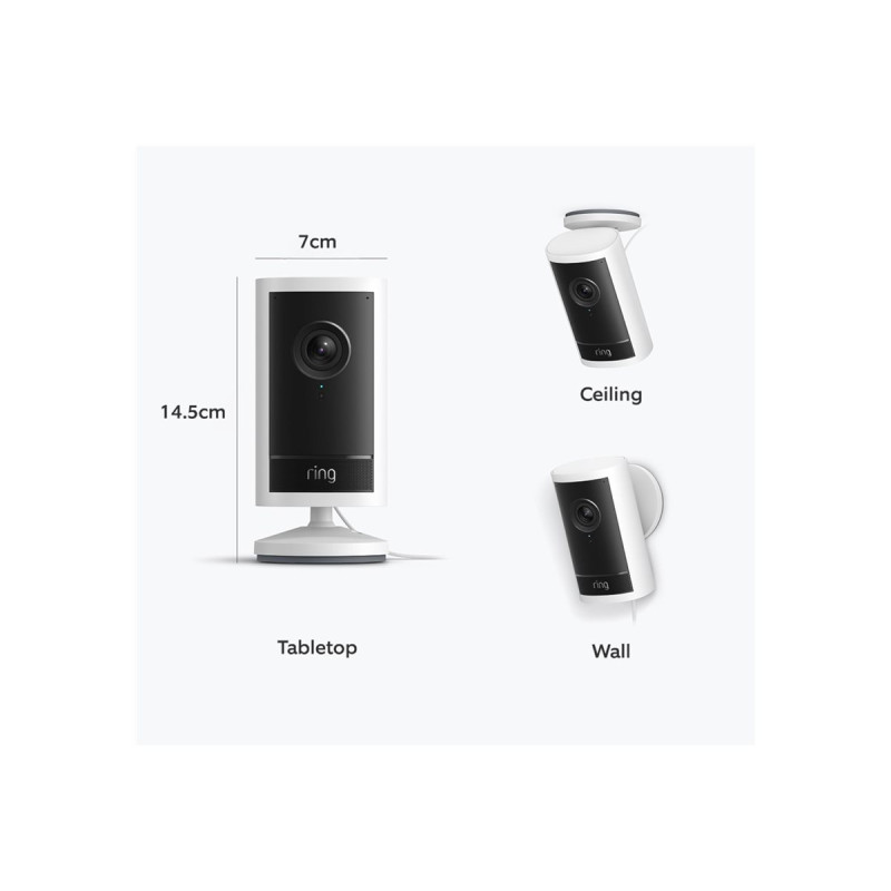 Ring Outdoor Cam Pro Plug-In - Cámara de vigilancia de red - | APLIUM