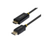 StarTech.com - Cable adaptador - DisplayPort macho a HDMI macho - 1 m
