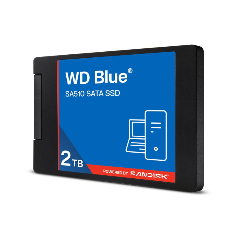 WD Blue SA510 - SSD - 2 TB - interno - 2.5" - SATA 6Gb/s