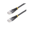 15m Cat5e Black Molded Cat5e Patch Cable