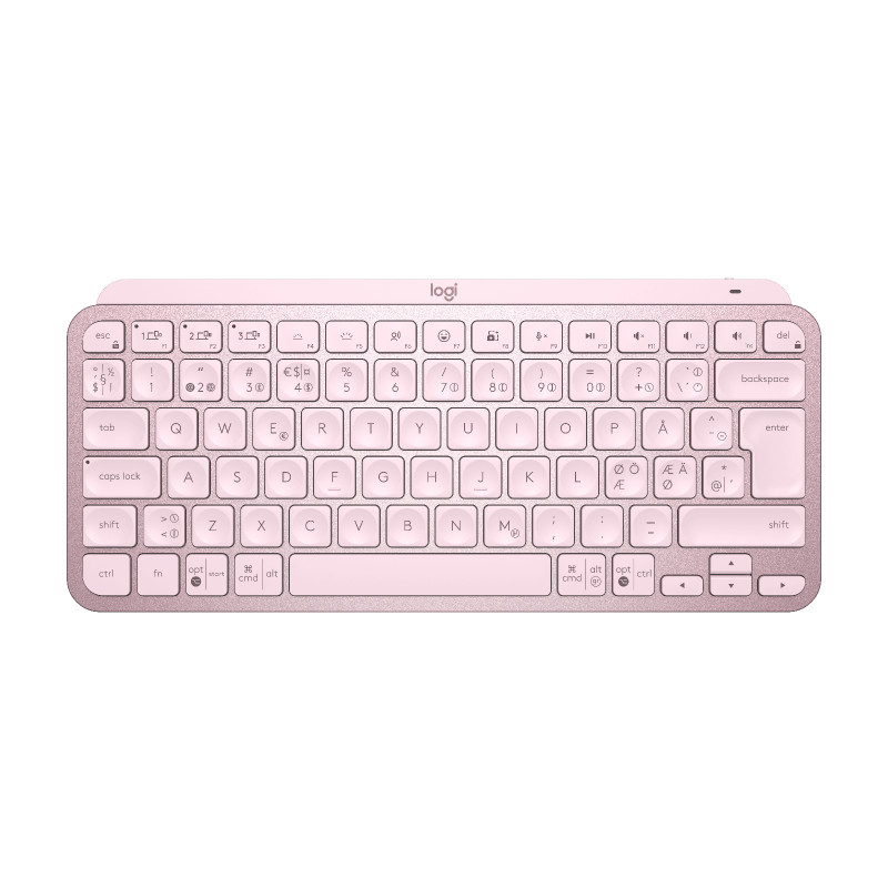 MX Keys Mini Wless Illumi Rose KBD NDX