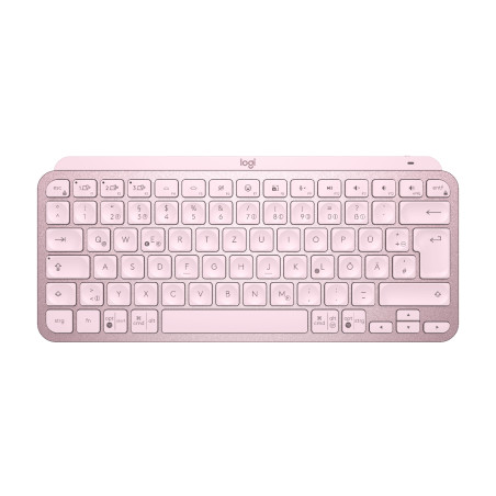 MX Keys Mini Wless Illumi Rose KBD DE