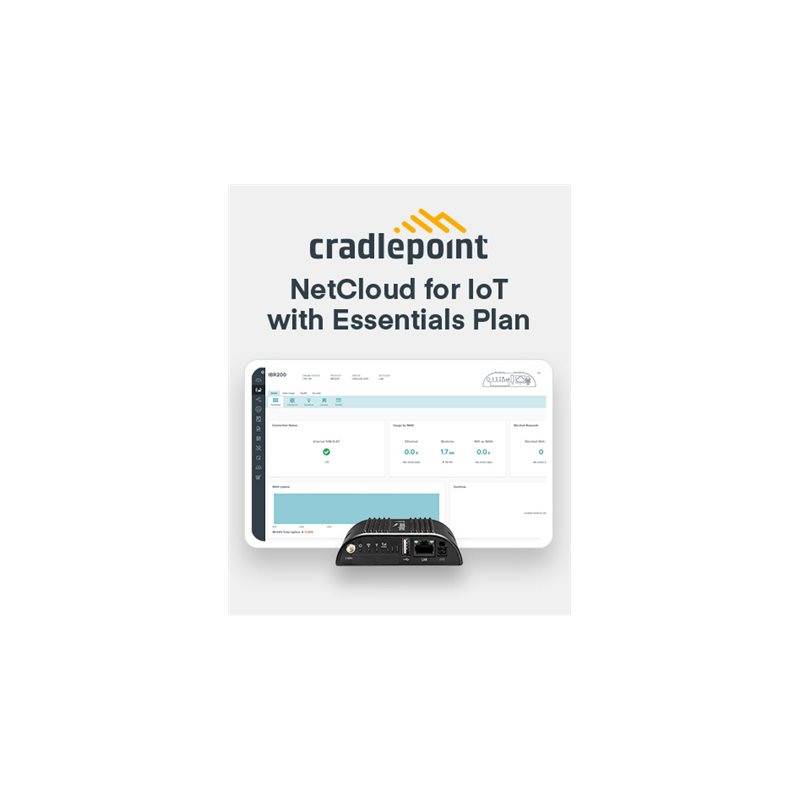 Cradlepoint NetCloud Essentials for IoT Gateways - Licencia | APLIUM