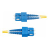 Cable De Fibra Optica Sc A Sc (UPC) OS2 Monomodo De 10M | APLIUM