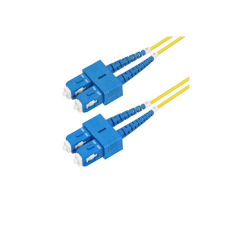 StarTech.com 2m (6.6ft) SC to SC (UPC) OS2 Single Mode Duplex Fiber Op