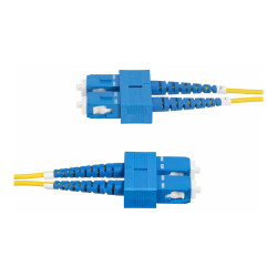StarTech.com 2m (6.6ft) SC to SC (UPC) OS2 Single Mode Duplex Fiber Op