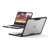 UAG Rugged Case for MacBook AIR 13.6" M2 (2022) - Clear/Black - Carcas