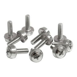 Startech Paquete de 100 Tornillos M5x12mm para Armarios Rack - Juego d