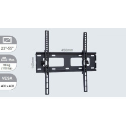 Wall mount medium tilt up to