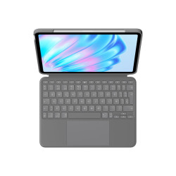 Logitech Combo Touch - Caja de teclado y folio - con panel táctil - lu