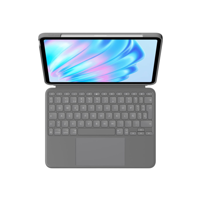 Logitech Combo Touch - Caja de teclado y folio - con panel táctil - lu