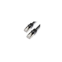 1m Cat6 SFTP Patch Cable - Black