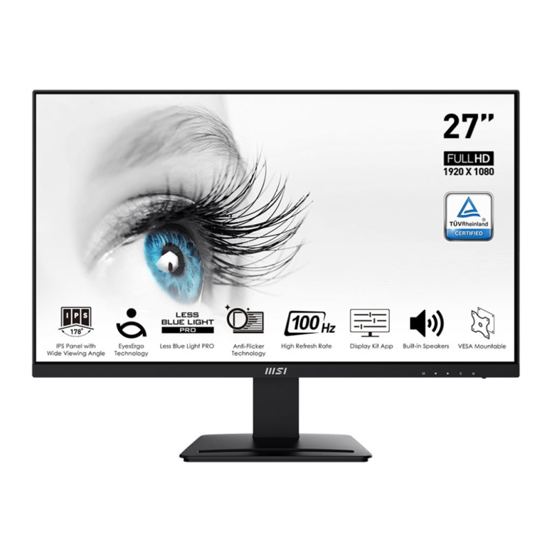 MSI PRO MP273A - Monitor LED - 27" - 1920 x 1080 Full HD (10 | APLIUM