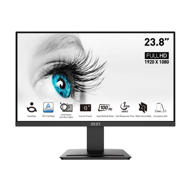 MSI PRO MP2412 - Monitor LED - 23.8" - 1920 x 1080 Full HD ( | APLIUM