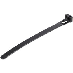 5" Reusable Cable Ties Nylon 100 Pack