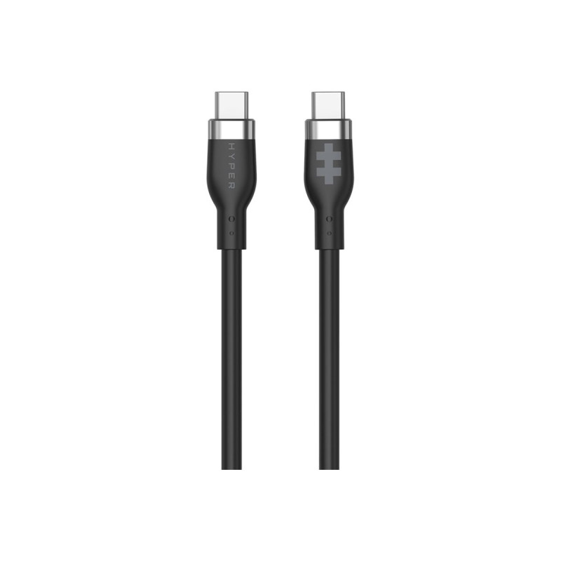HyperJuice - Cable USB - USB-C (M) a USB-C (M) - USB 2.0 - 1.5 m - USB