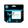 HP No72 Matte Black and Yellow Printhead