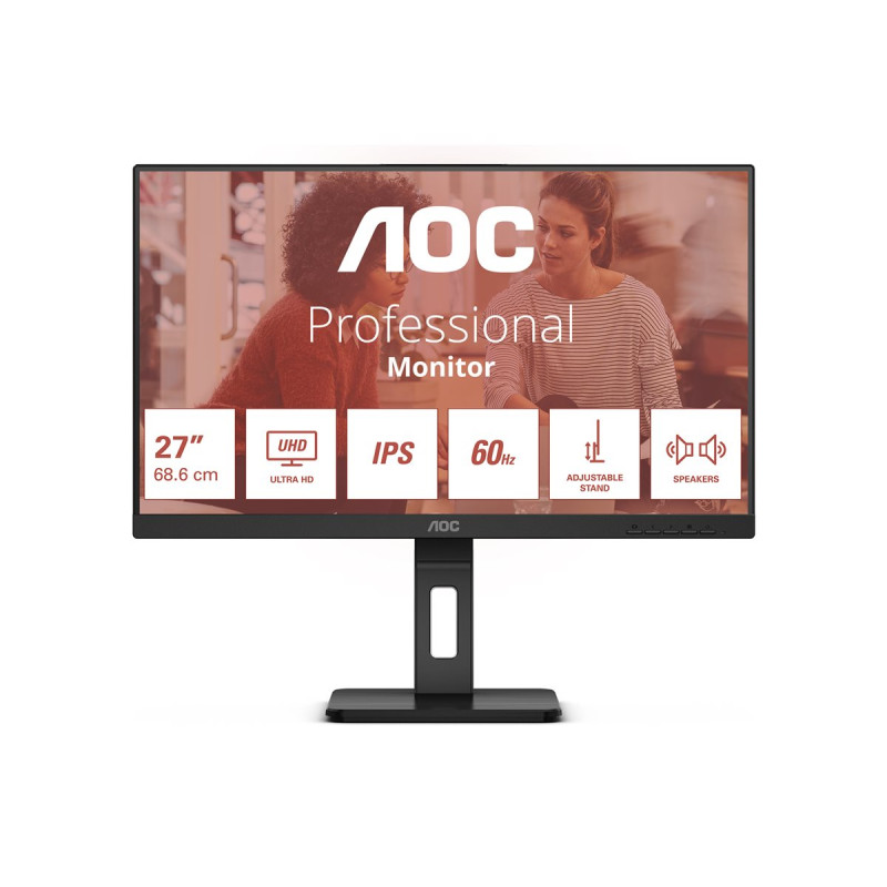 AOC Essential-line U27E3UF - Monitor LED - 27" - 3840 x 2160 | APLIUM