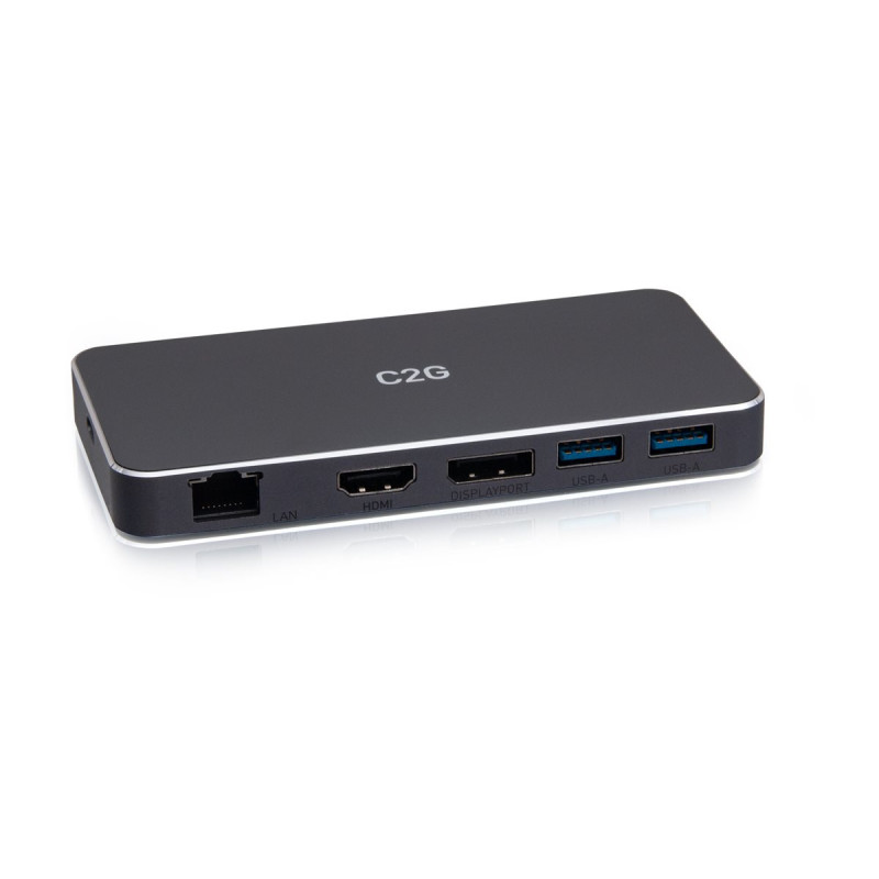 C2G USB-C 7-in-1 Dual Display MST Docking Station with HDMI, | APLIUM