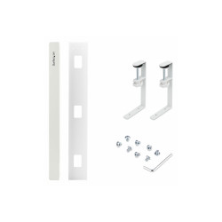 Bandeja Gestionador De Cables Blanco - Debajo Del Escritorio | APLIUM