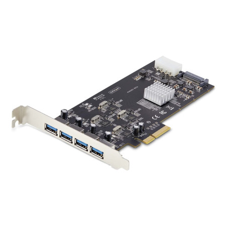 Tarjeta Pcie 4 Puertos Usb-a USB 3.2 5GB - 4 Controladores | APLIUM