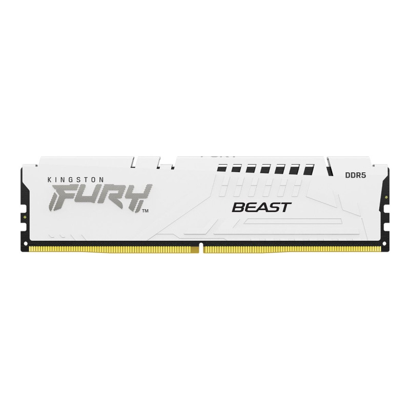 Memoria Kingston 16GB 6000MT/S DDR5 CL36 Fury Beast White Ex | APLIUM